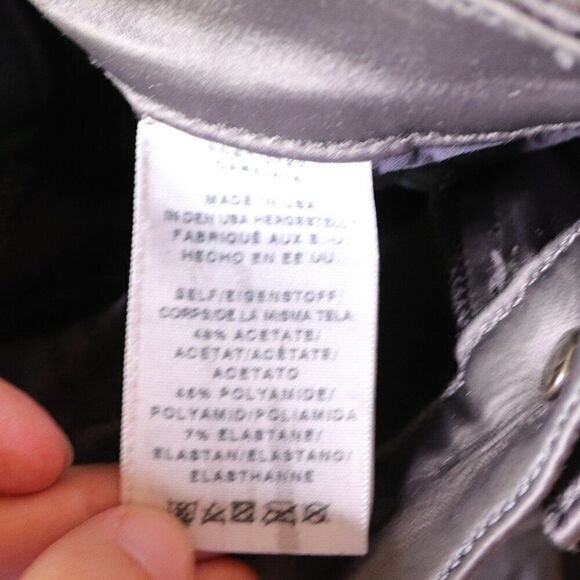 True Religion | Joan‎ Smalls Gray Mid-Rise Halle Skinny Jean 27 - Picture 7 of 8